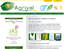 Tablet Screenshot of agrival-extract.com